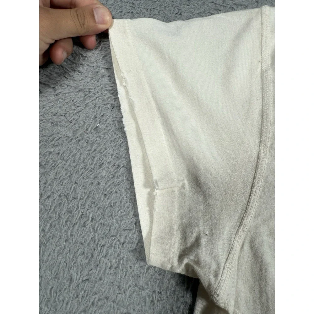Vtg Ice‎ Cube It Was a Good Day White T-Shirt Adult XS Distressed Single Stitch